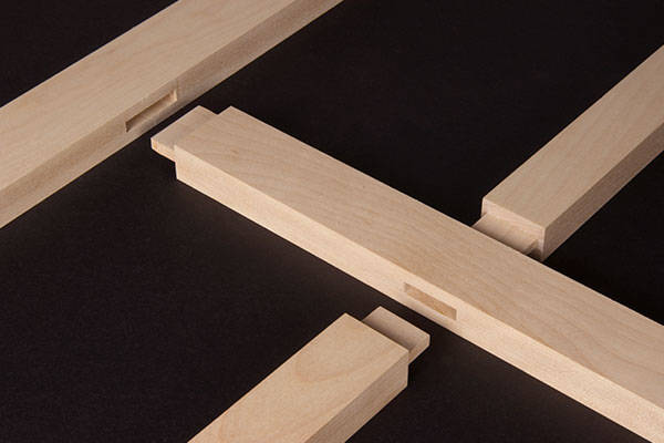 Natural Finish on Walnut – Mortise & Tenon