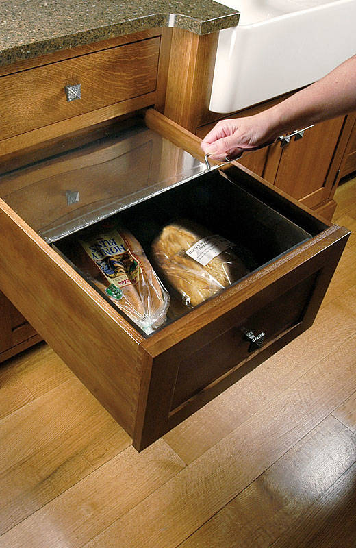 Stainless Steel Bread Drawer