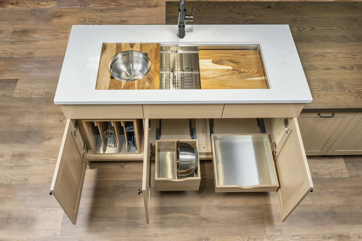 Work Station Sink Organizer