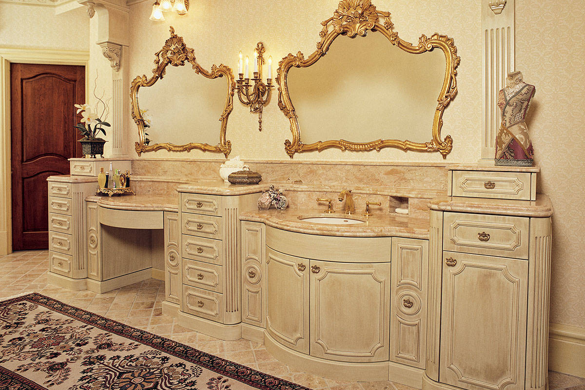 french bathroom cabinet