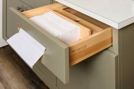 Paper Towel Dispenser Open